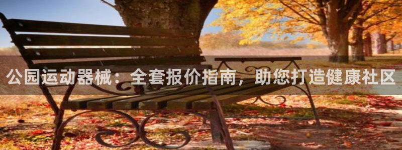 尊龙凯时是大平台吗:公园运动器械:全套报价指南,助您打造健康